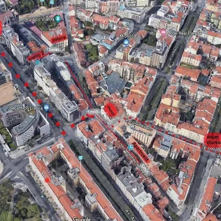 Romantic El Corte Ingles 2 شقة Lisboa